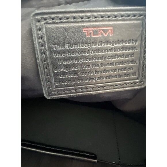 Tumi Alpha Expandable Laptop 17 Inch Briefcase Bag Ballistic Nylon Black 26114DH - Picture 13 of 15